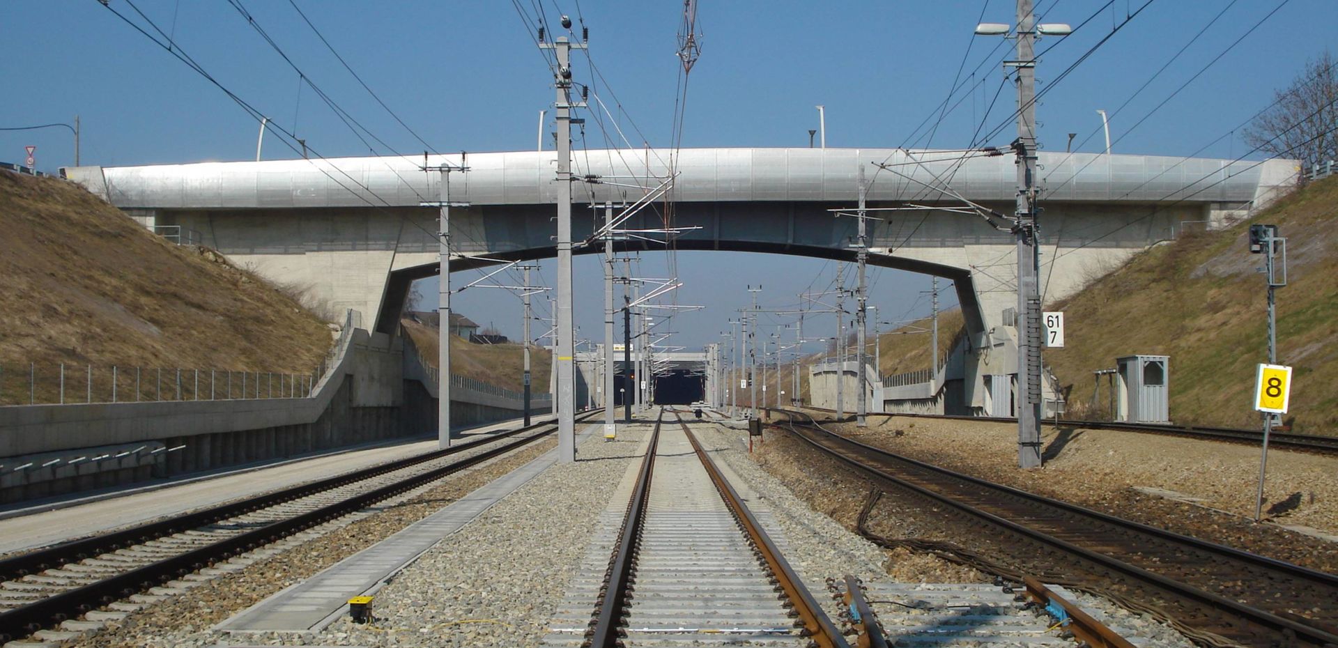 Schotteroberbau Gleise und Weichen