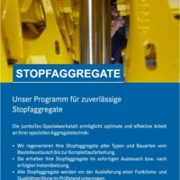 JT Stopfaggregate endgültig