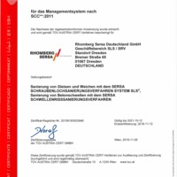 Pos. 5 - SCC Zertifikat - RSD SLS Dresden