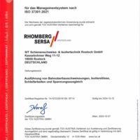 Pos. 1 - ISO 19600 Compliance Management SIT Schienenschweiss- & Isoliertechnik Rostock GmbH